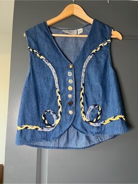 Vintage Denim Vest